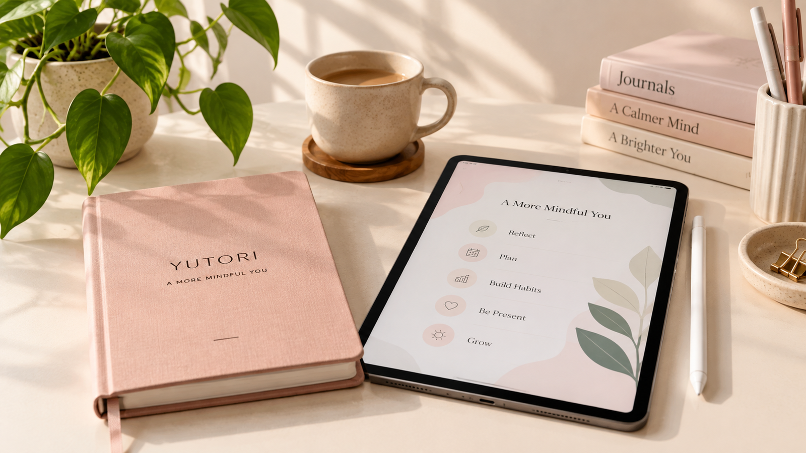 How to start journaling for beginners with a journal and pen, Digital and Physical 